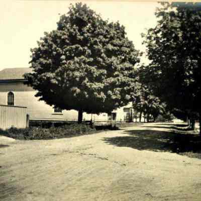 Photograph, J.A. Kastein Jr., Street Scene Near Church