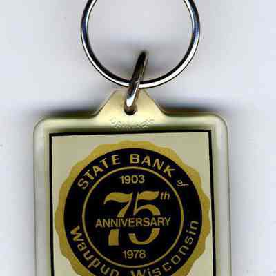 State Bank key ring.
