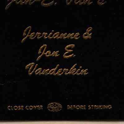 Matchbook, Jon-E-Van's