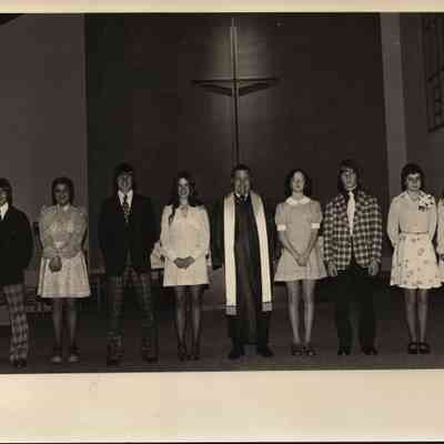 Photograph, UCC Confirmation Class 1975