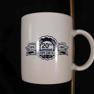 Cup, Bishop's Car Wash, 20th Anniversary