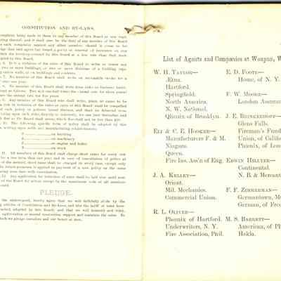 Info from Constitution of Waupun Board