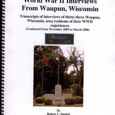 Booklet, Interviews of 33 WWII Area Residents