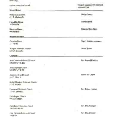 Pg. 22, Group Homes, Hospitals, Churches