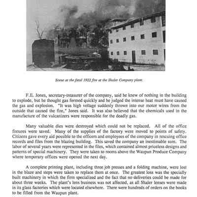 Page from booklet "A Very Large WIzard of Oz"