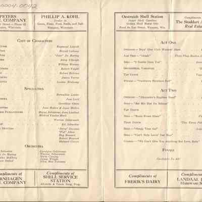 Waupun, Boys Glee Club "Elegan Sia Quachi" (Feb 23 1938): Origformat: Other
