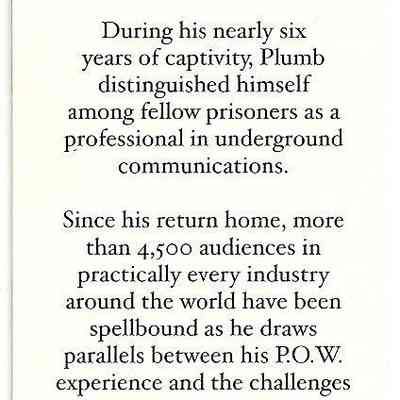 Bookmark from the book "I'm no hero."
