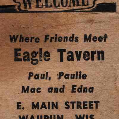 Matchbook, Eagle Tavern