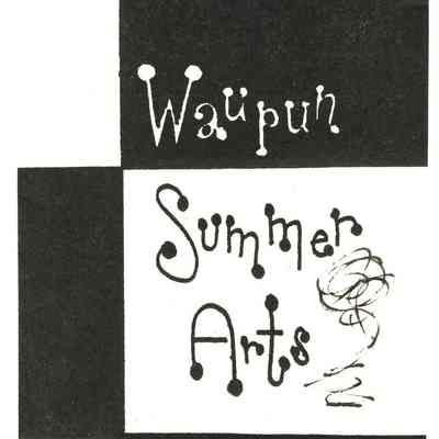 Program, Waupun Summer Arts Festival of 1966