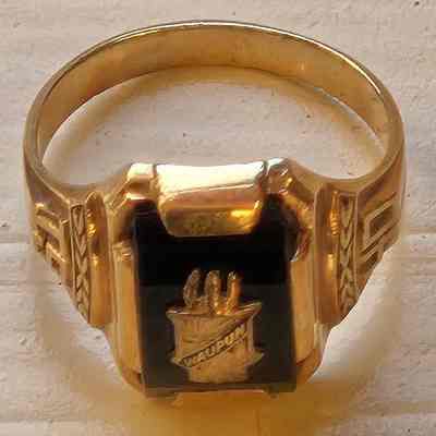 Class Ring, Waupun High School