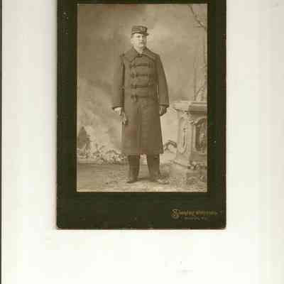 Cabinet Card, Johnson, Corrections, Wisconsin State Prison