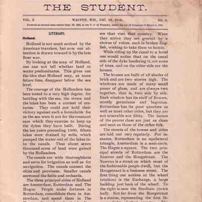 The Student vol2 #4 pg 37: Origformat: Other