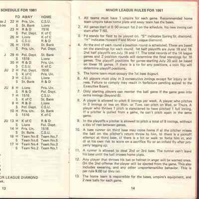 Pages 13 and 14