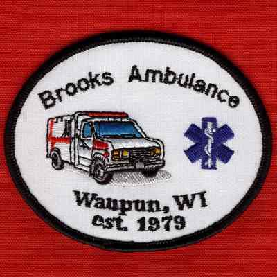 Patch, Brooks Ambulance Service, Est 1979