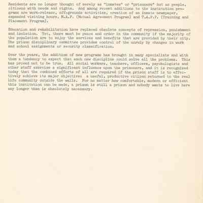 Historical Info on Wisconsin State Prison