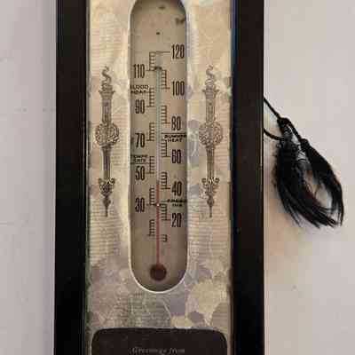 Thermometer, A. H. Petersen, Jeweler