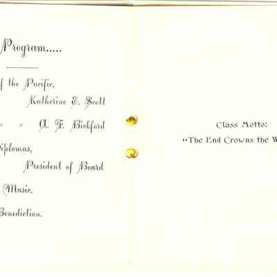 14th Commencement of SW High - 1897.