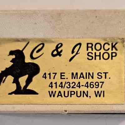 Box, Jewelry, C & J Rock Shop