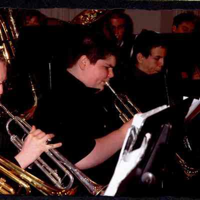 Band Playing At Commencement 2008