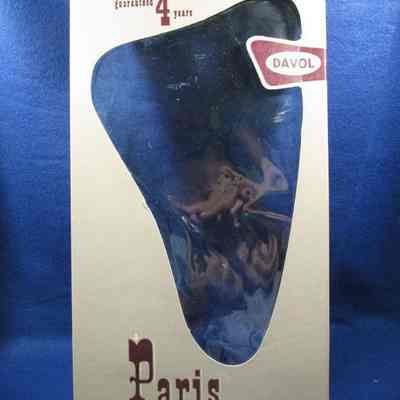 Cover of box for Davol hotwater bottle & syringe.
