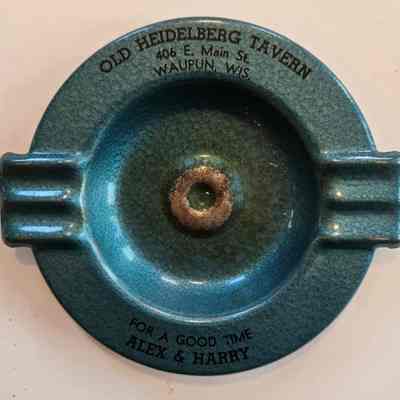 Ashtray, Metal, Old Heidelberg Tavern