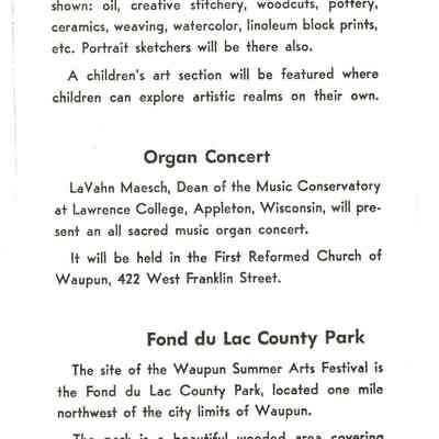 About the Festival, cont.