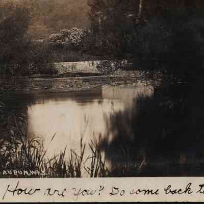 Postcard, River, Rock River