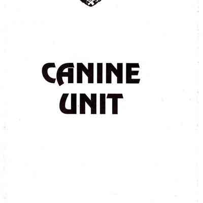 Waupun Canine Unit