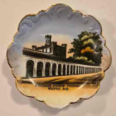 Souvenir, Dish, Wisconsin State Prison