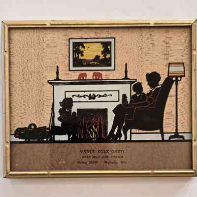 Advertisement, Framed, Vande Kolk Dairy
