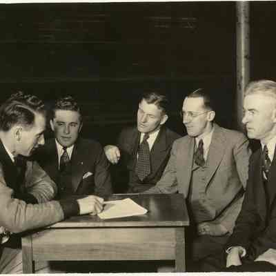 Photograph, Coaches, Schenke, Pfeffercorn, Loomer, Zimmer, Bates