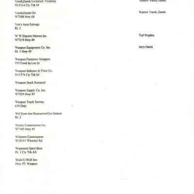 Pg. 30, Business outside city limits