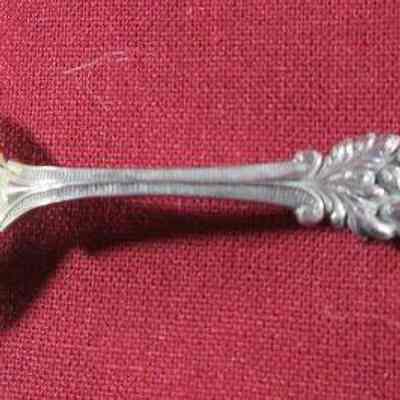 Child's spoon, with badger, from collection