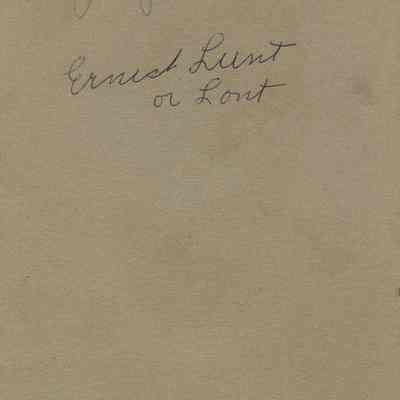 P. 25, Ernest Lunt, or Lont.