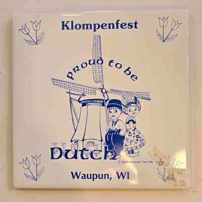 Trivet, Klompenfest, Proud to be Dutch
