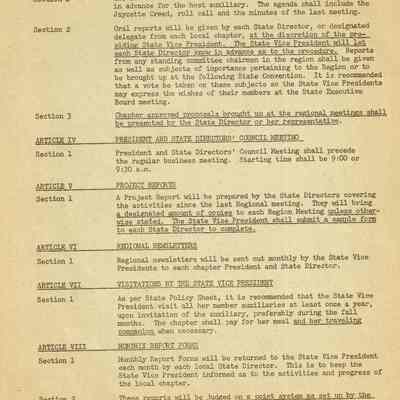 Region 5 policy continued