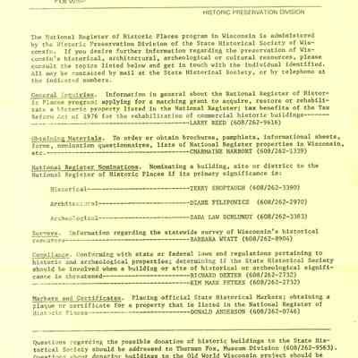 Enclosure with letter of nomination