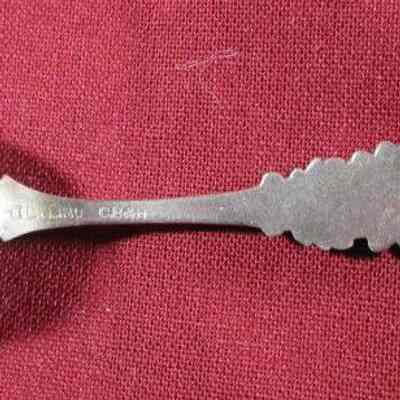 Child's sterling spoon - Florence