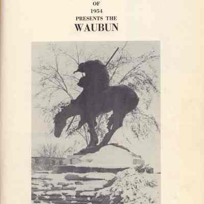 Waubun 1954 (Waupun H.S. yearbook): Origformat: Other