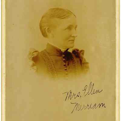 Cabinet Card, Johnson, Mrs Ellen Merriam