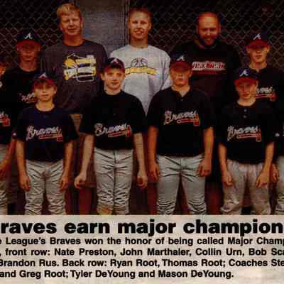 Braves Earn Major Champions