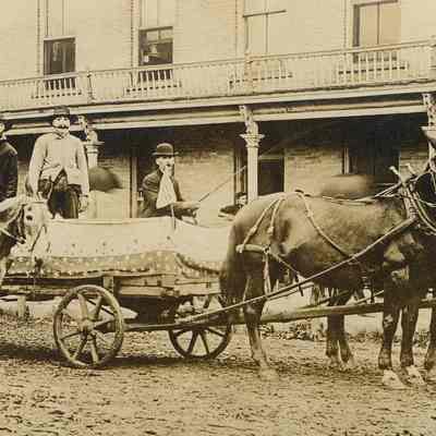 Postcard, Parade, Homecoming, July 1908