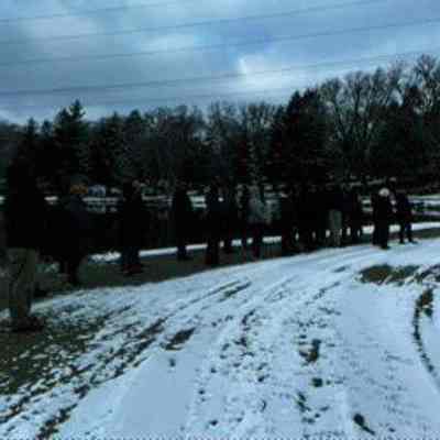 Photograph, End of the Trail location, winter