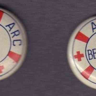 Boy Scouts, BSA, American Red Cross, Life Saving Service, Beginner Pins