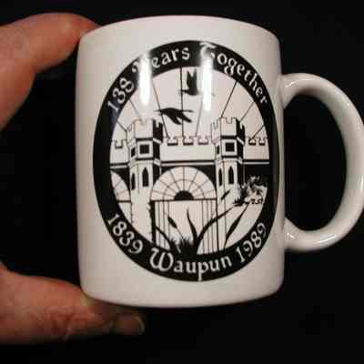 Cup, Corrections, Wisconsin State Prison, Sesquicentennial, 1839-1989