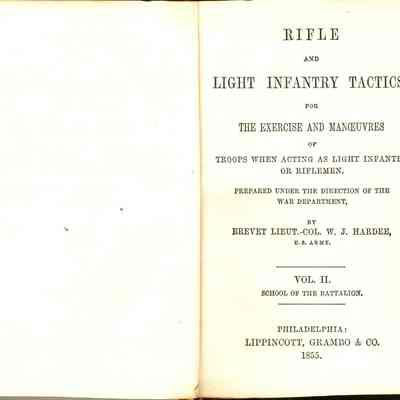 Book Of Rifle and Infantry Tactics