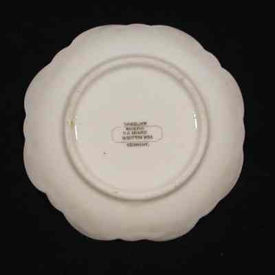 Plate with Wisconsin State Prison, Waupun, Wis.