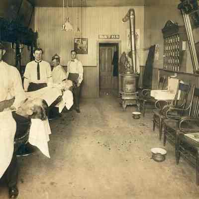 Photograph, Lockhorst Barber Shop