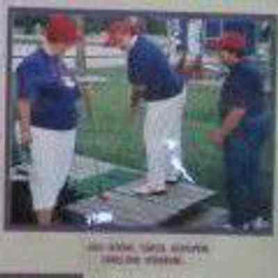 Golfing- J. Chase, C. Edmunds & D. Vossekuil