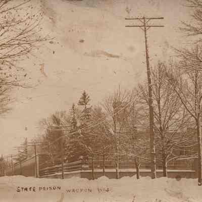 Postcard, Corrections, Wisconsin State Prison